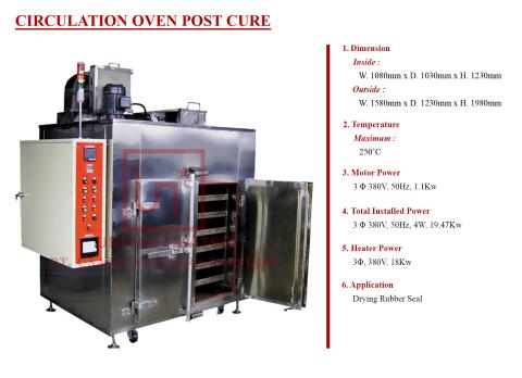 Circulation Oven Post Cure